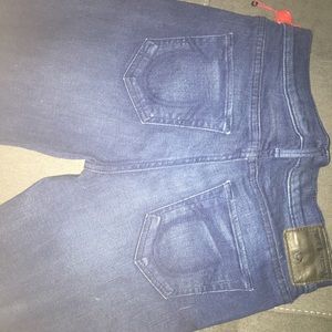 True Religion dark blue jeans size 27
